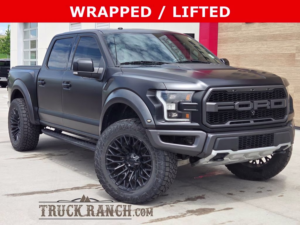 2018 Shadow Black Ford F-150 Raptor 4X4 Truck
