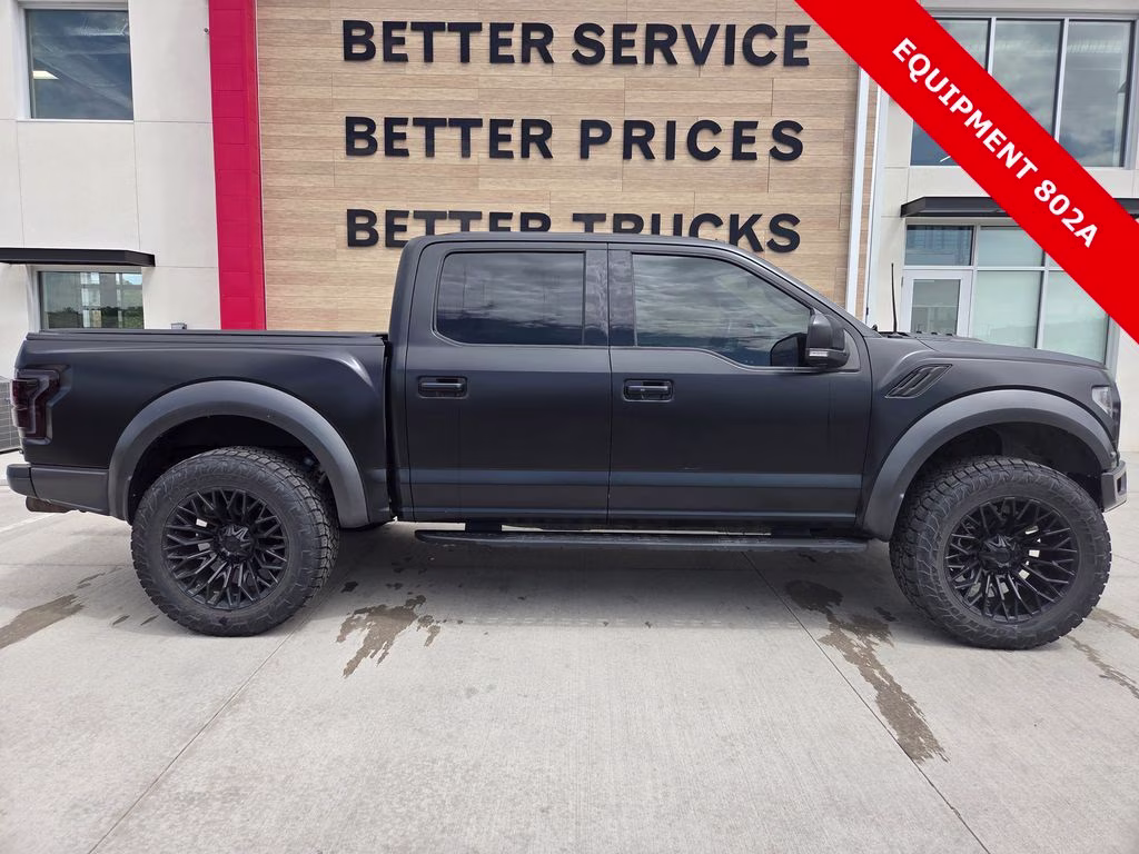 2018 Shadow Black Ford F-150 Raptor 4X4 Truck