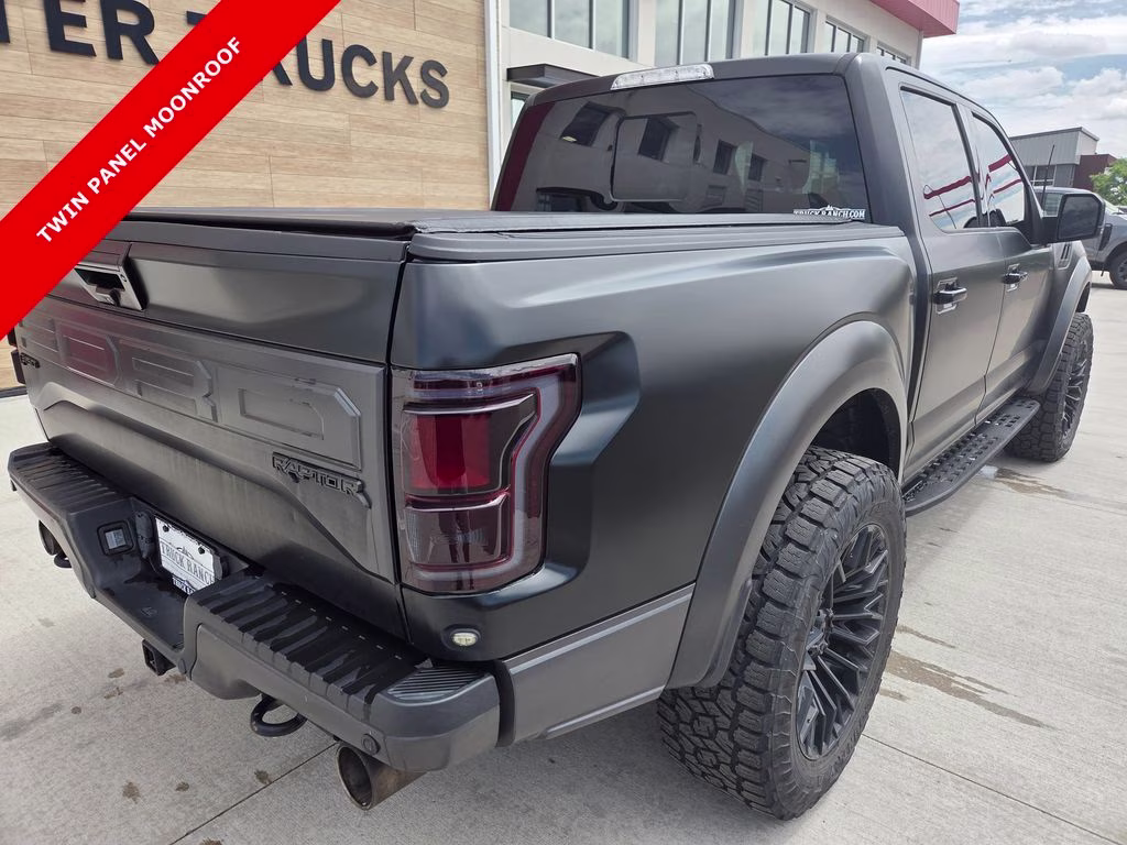 2018 Shadow Black Ford F-150 Raptor 4X4 Truck