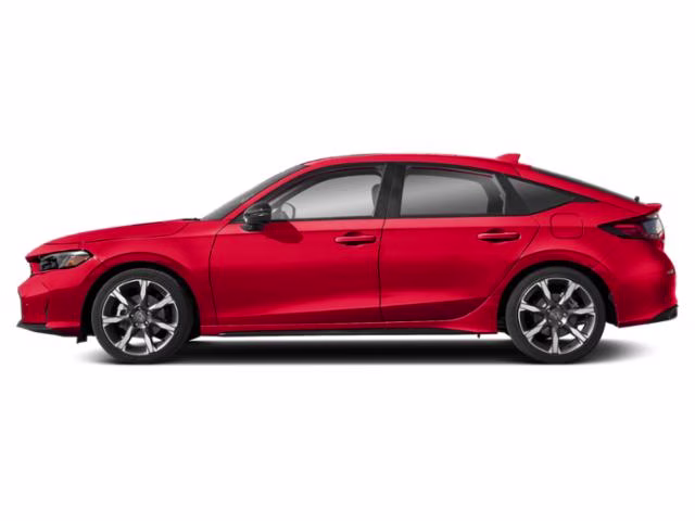 2026 Red Honda Civic Hybrid Sport Touring FWD Hatchback