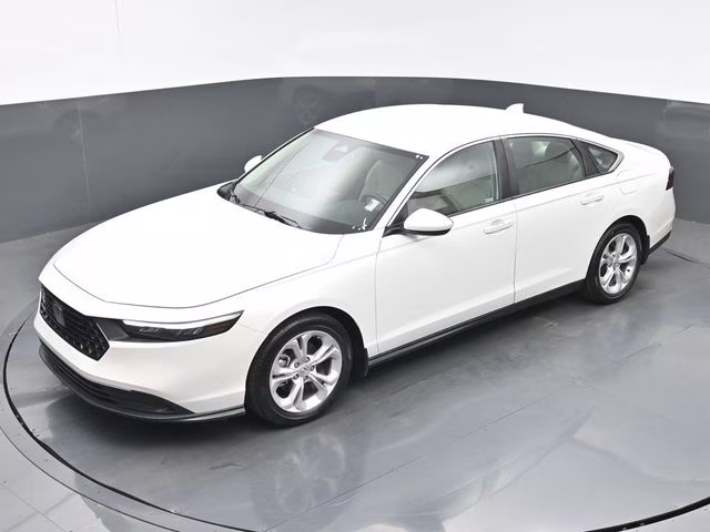 2024 Platinum White Pearl Honda Accord LX FWD Sedan
