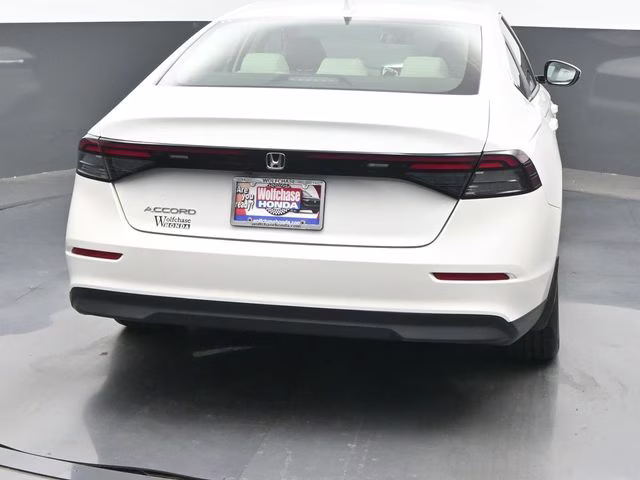 2024 Platinum White Pearl Honda Accord LX FWD Sedan