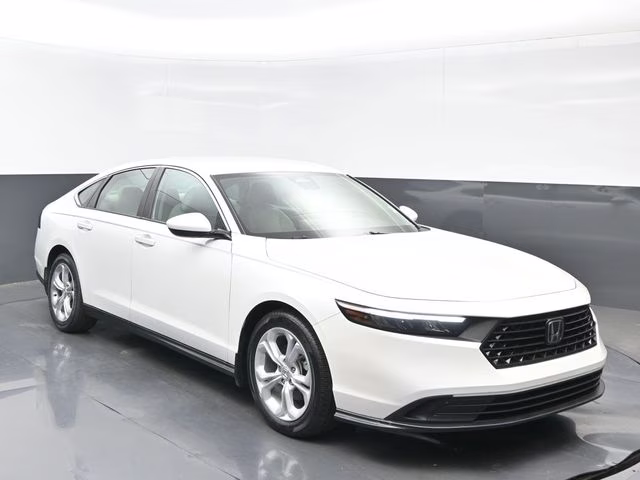 2024 Platinum White Pearl Honda Accord LX FWD Sedan