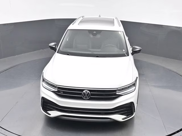 2023 White Volkswagen Tiguan 2.0T SE R-Line Black FWD SUV