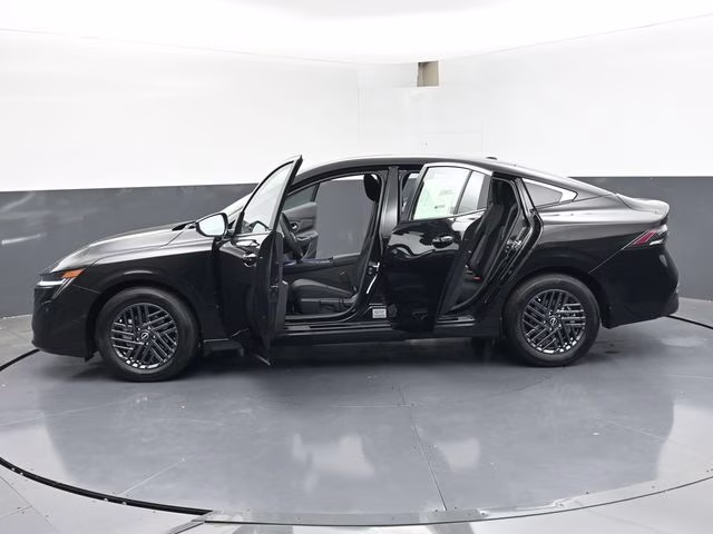 2026 Super Black Nissan Sentra SV FWD Sedan