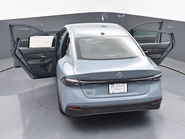 2026 Atlantic Gray Metallic Nissan Sentra SV FWD Sedan
