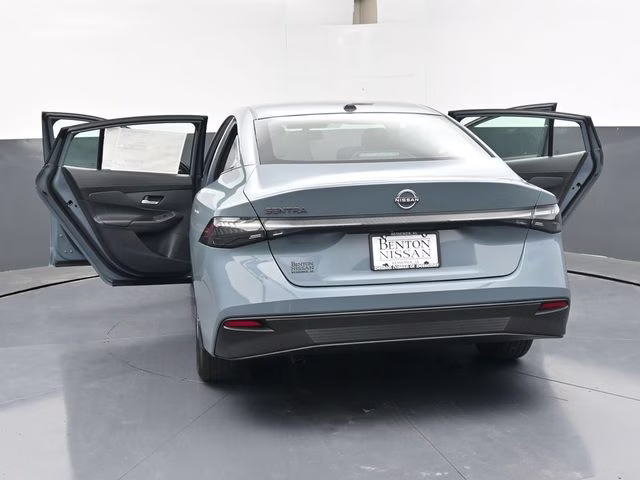 2026 Atlantic Gray Metallic Nissan Sentra SV FWD Sedan