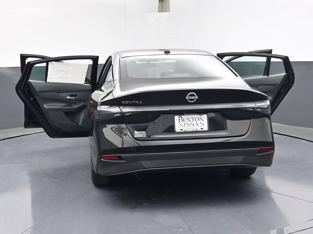 2026 Super Black Nissan Sentra SV FWD Sedan