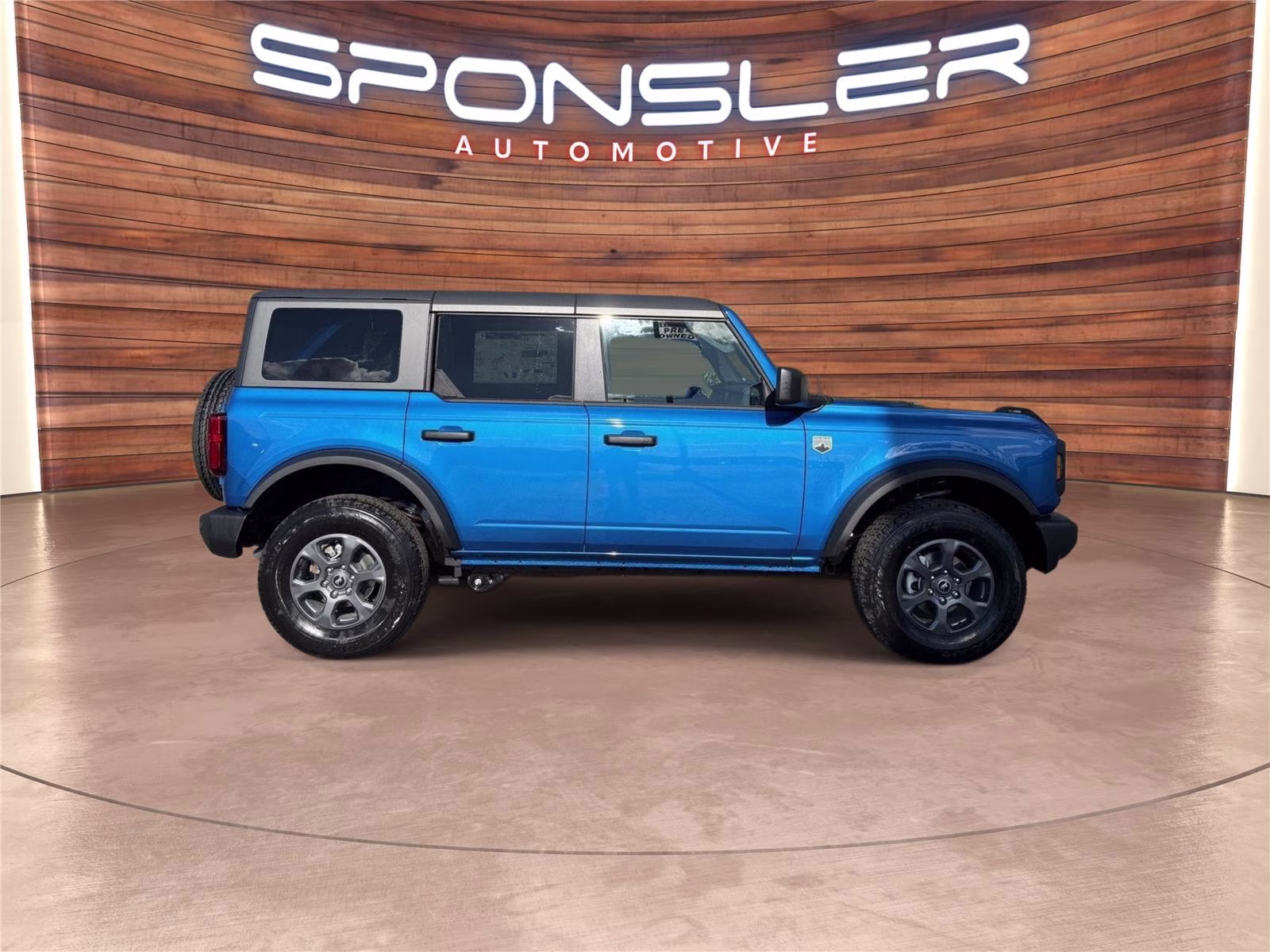 2026 Velocity Blue Metallic Ford Bronco Big Bend 4X4 SUV