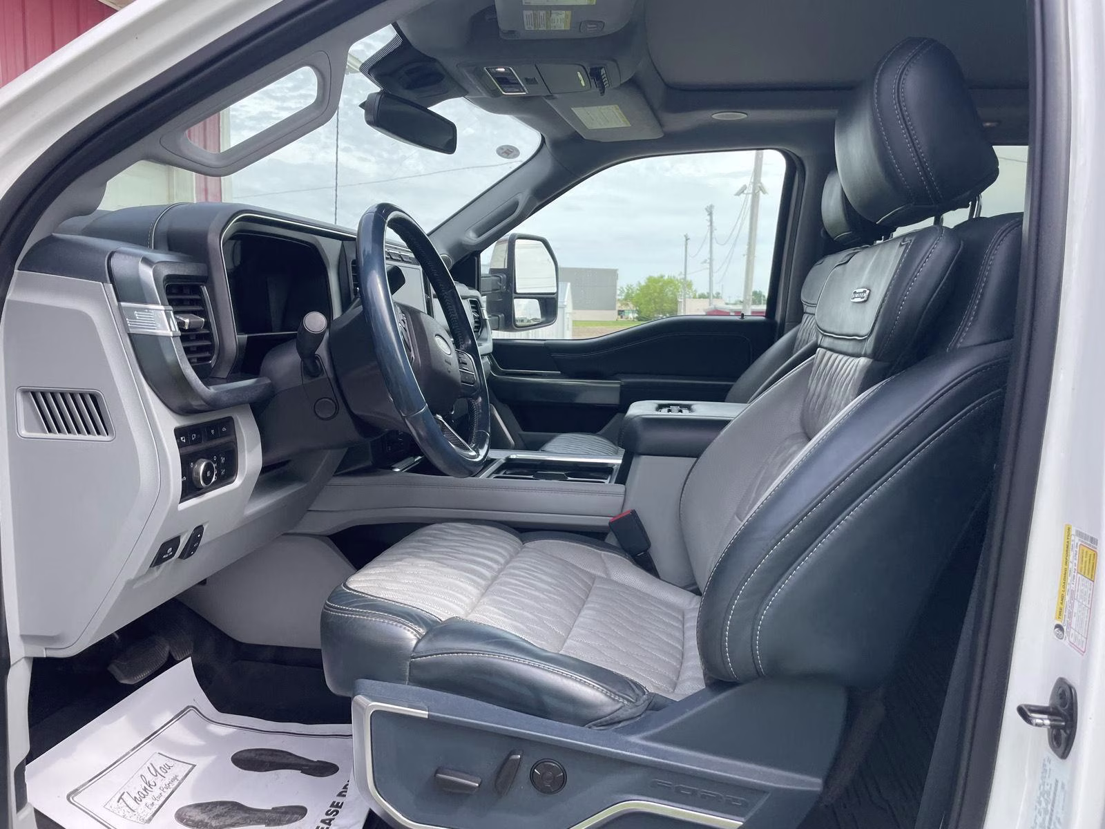 2024 Star White Metallic Tri-Coat Ford Super Duty F-350 SRW Limited 4X4 Truck