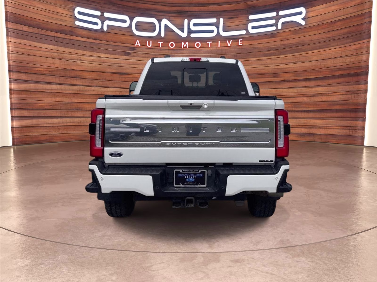 2024 Star White Metallic Tri-Coat Ford Super Duty F-350 SRW Limited 4X4 Truck