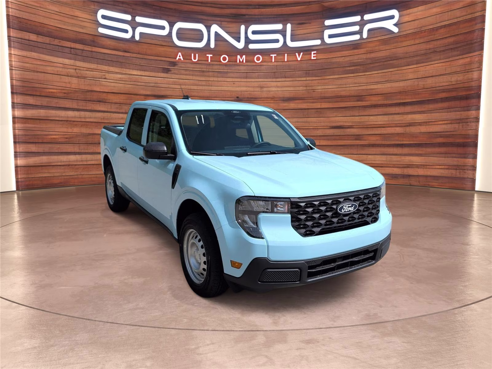 2026 Light Blue Ford Maverick XL AWD Truck