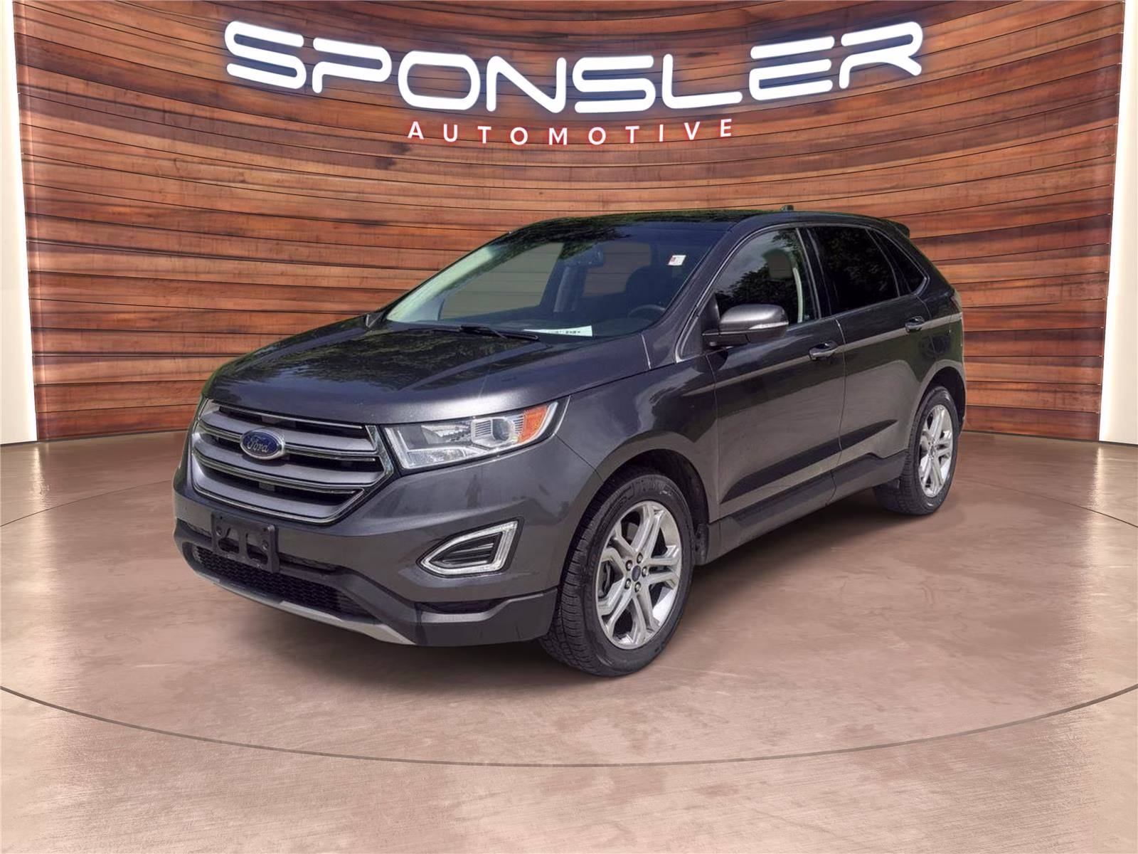 2018 Magnetic Ford Edge Titanium AWD SUV