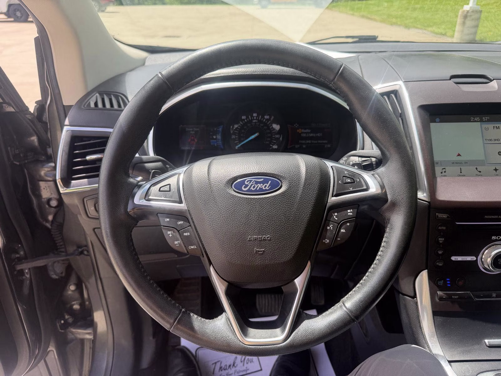 2018 Magnetic Ford Edge Titanium AWD SUV