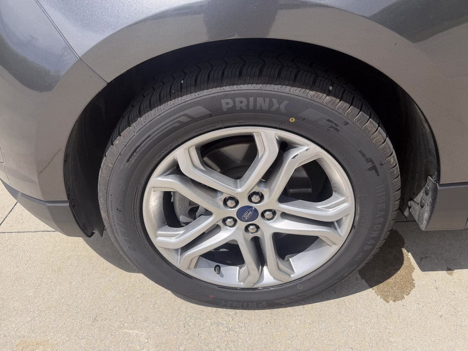 2018 Magnetic Ford Edge Titanium AWD SUV
