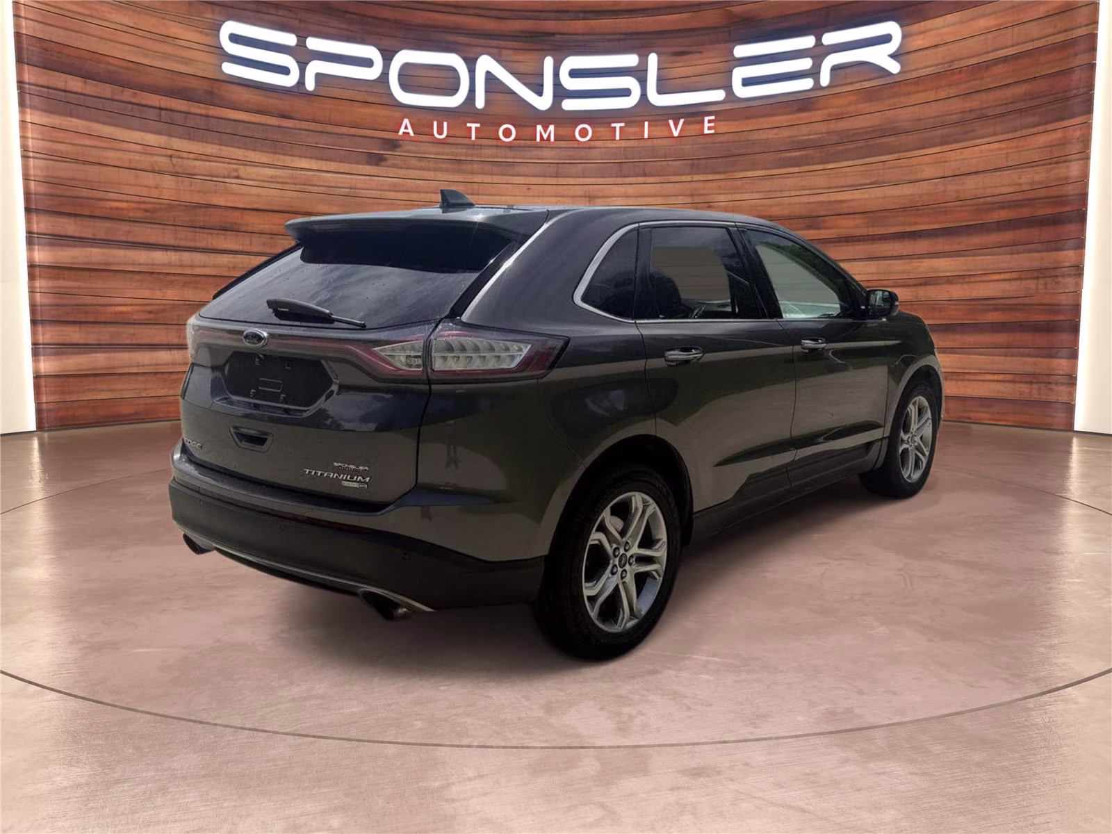 2018 Magnetic Ford Edge Titanium AWD SUV