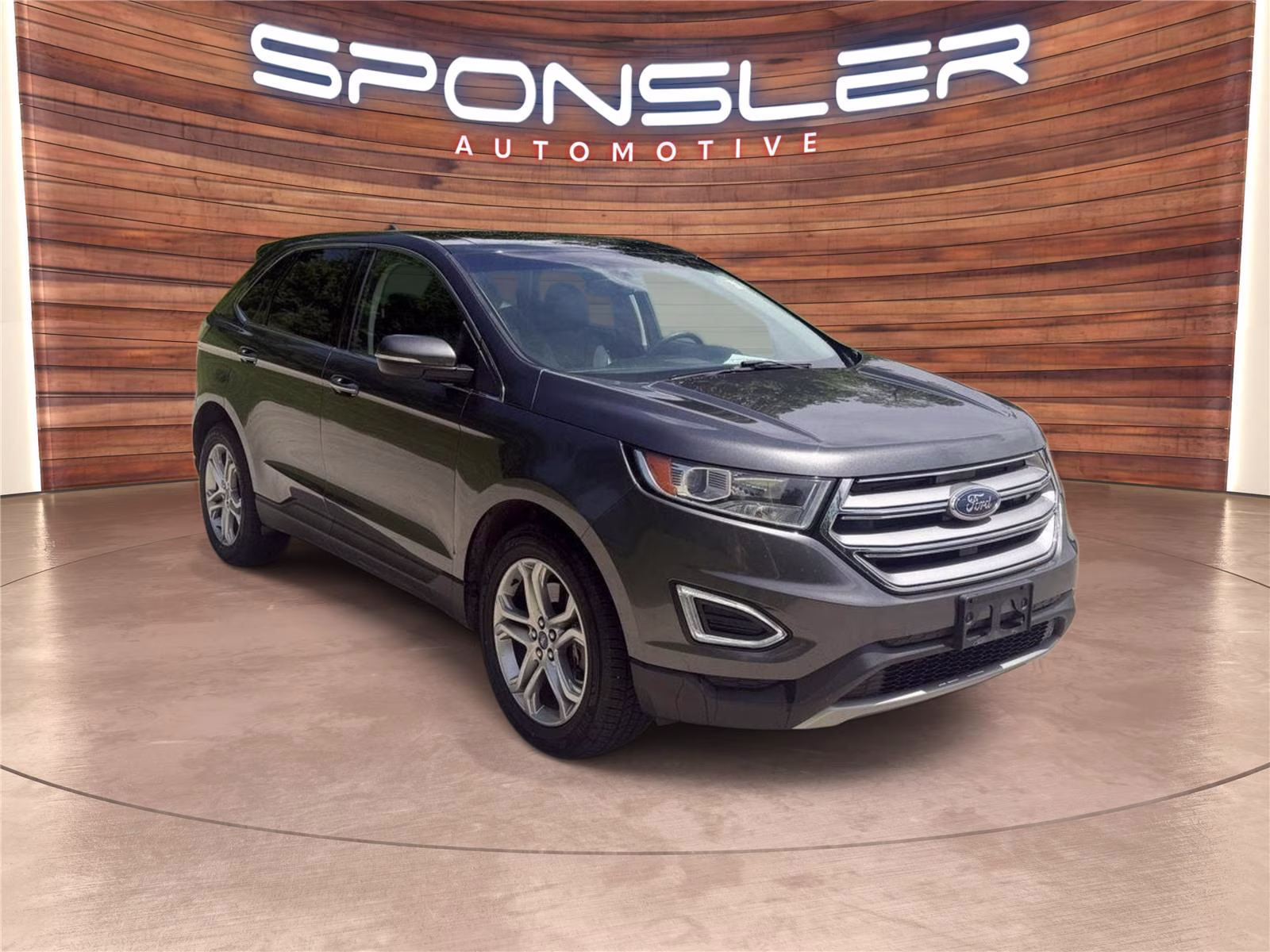 2018 Magnetic Ford Edge Titanium AWD SUV