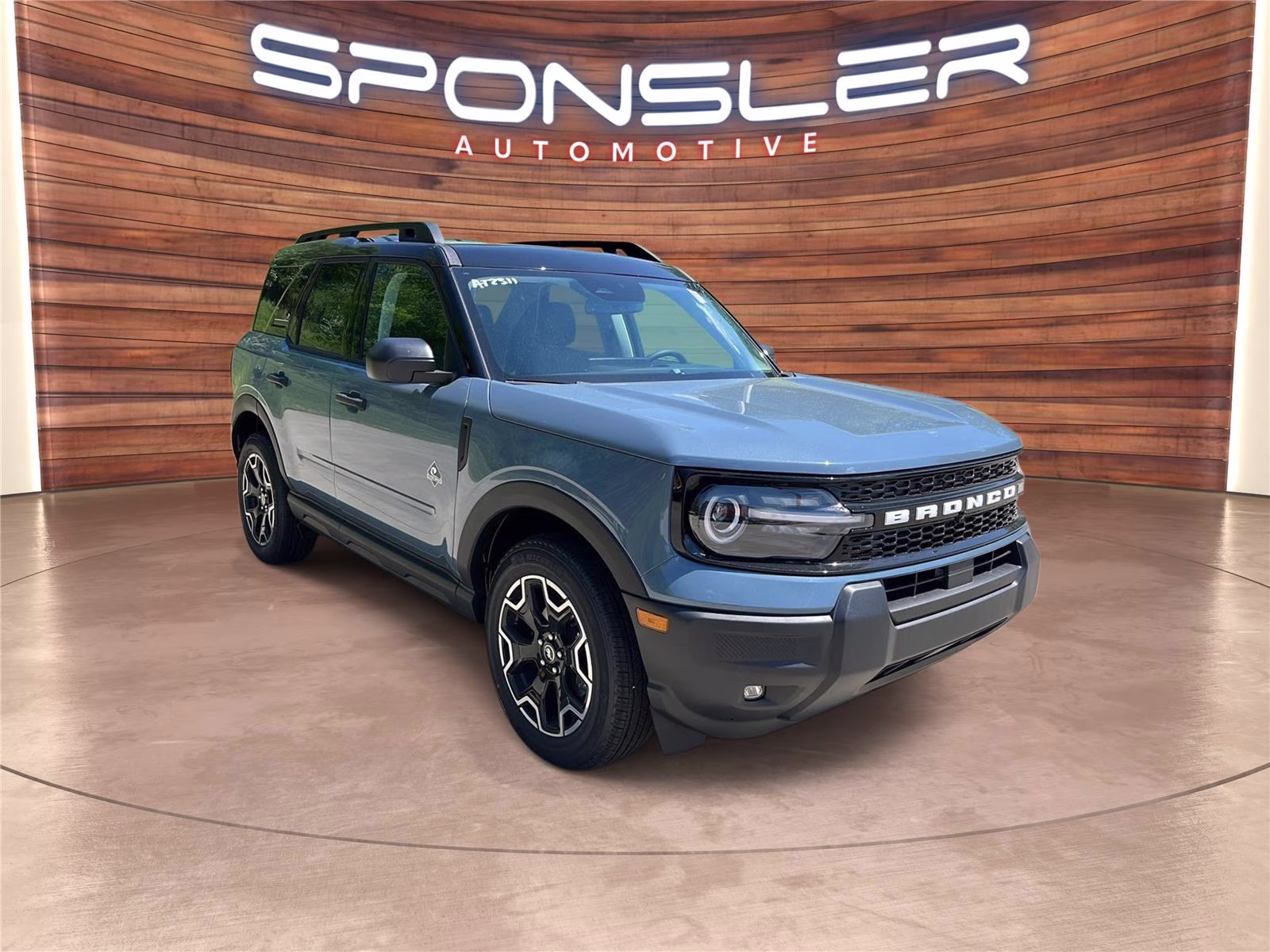 2026 Azure Gray Metallic Tri-Coat Ford Bronco Sport Outer Banks 4X4 SUV