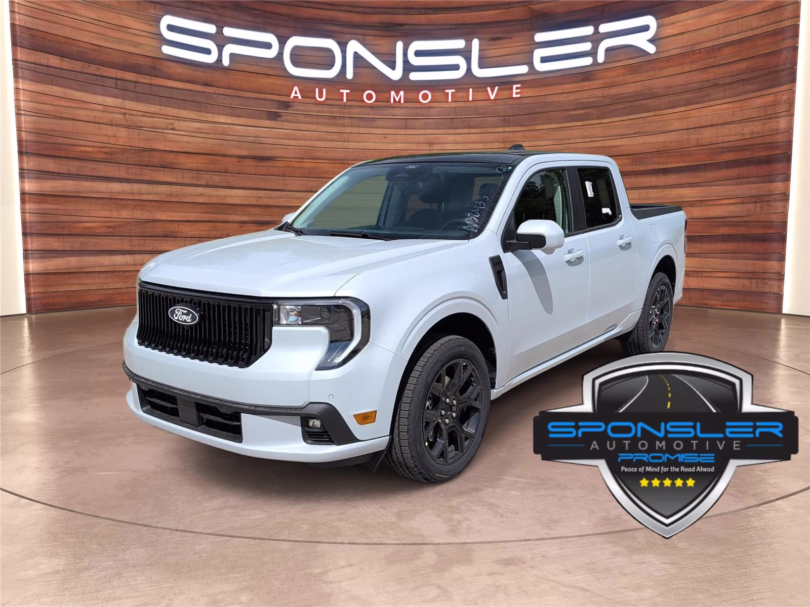 2026 Space White Ford Maverick Lobo High AWD Truck