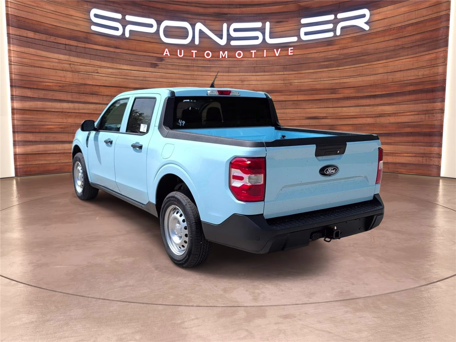 2026 Light Blue Ford Maverick XL AWD Truck