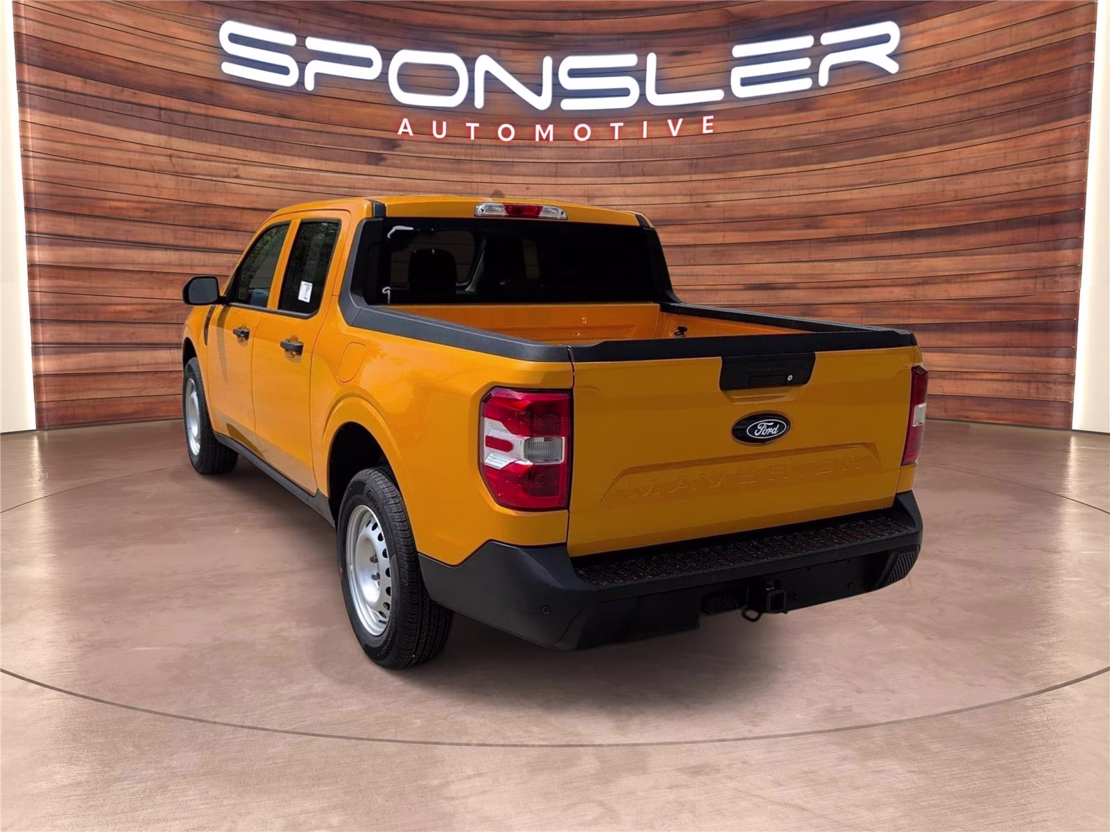 2026 Orange Fury Metallic Tri-Coat Ford Maverick XL AWD Truck