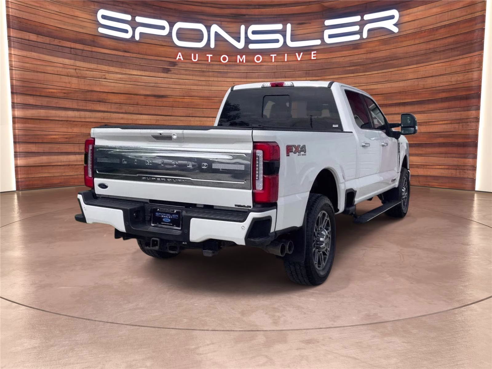 2024 Star White Metallic Tri-Coat Ford Super Duty F-350 SRW Limited 4X4 Truck