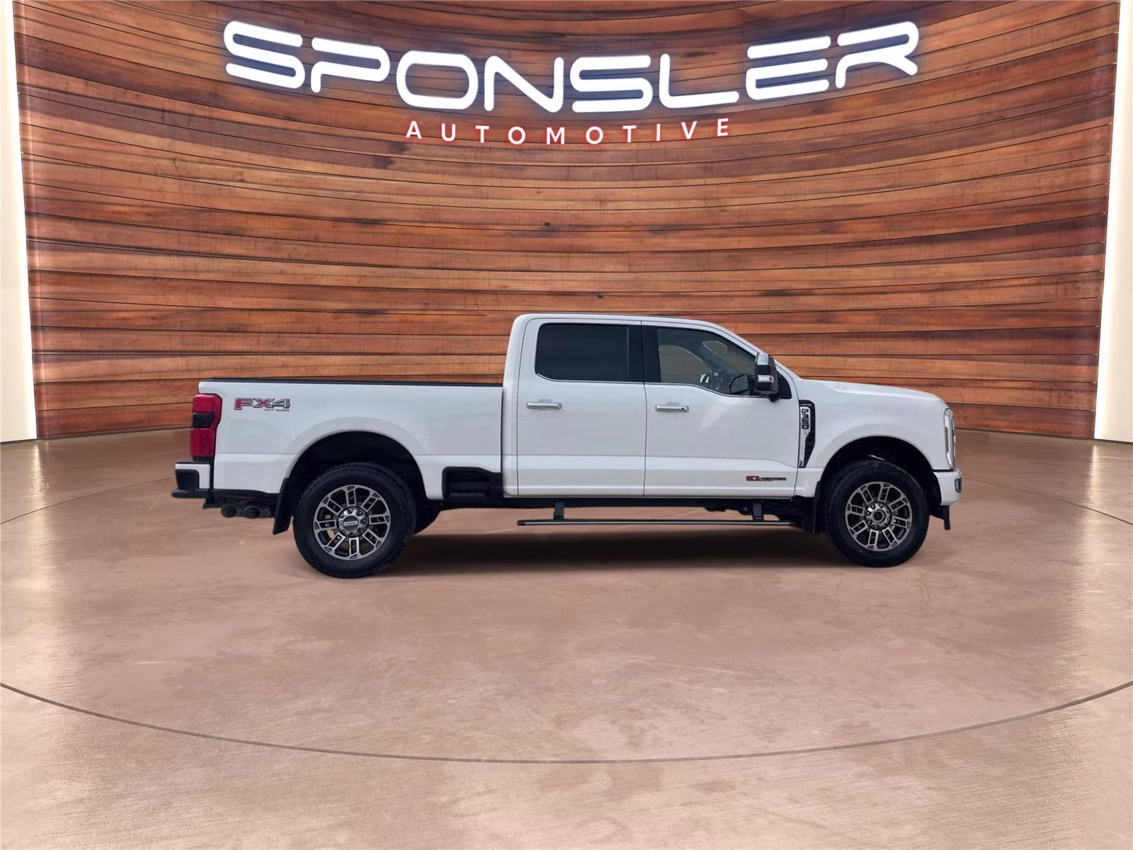 2024 Star White Metallic Tri-Coat Ford Super Duty F-350 SRW Limited 4X4 Truck
