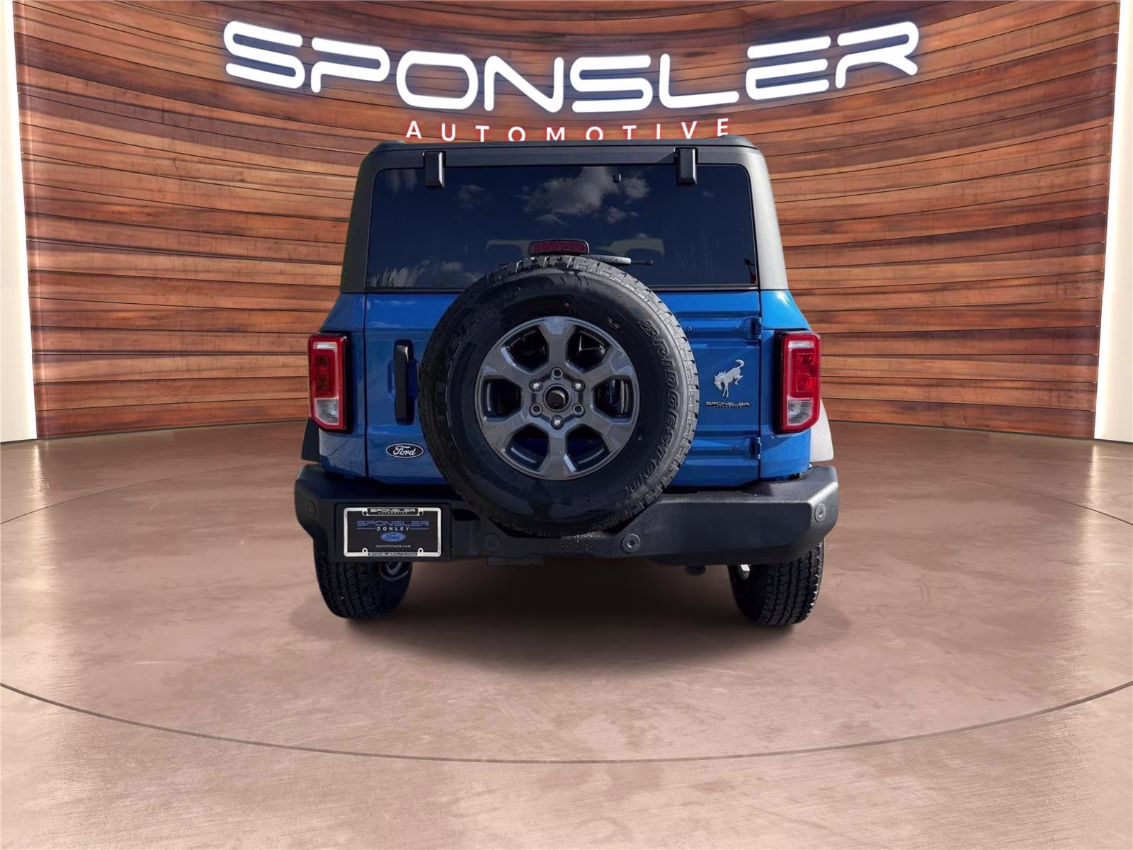 2026 Velocity Blue Metallic Ford Bronco Big Bend 4X4 SUV
