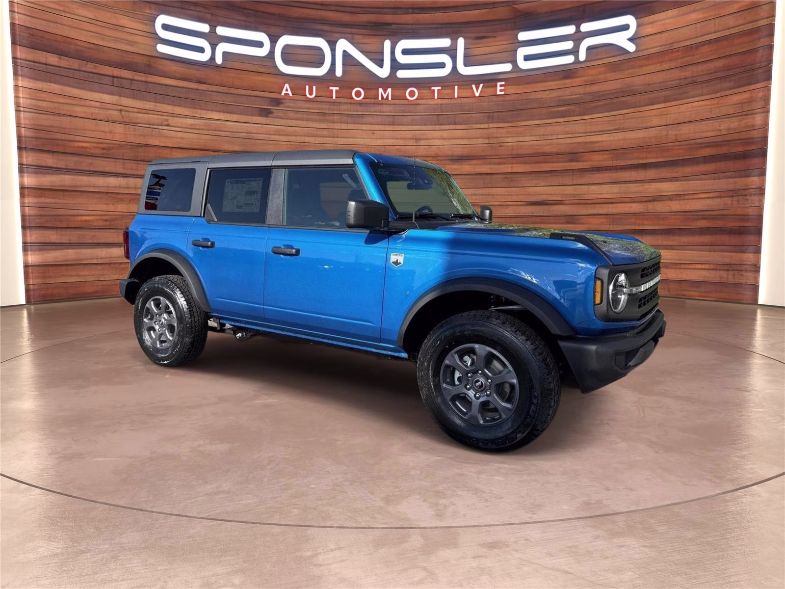 2026 Velocity Blue Metallic Ford Bronco Big Bend 4X4 SUV