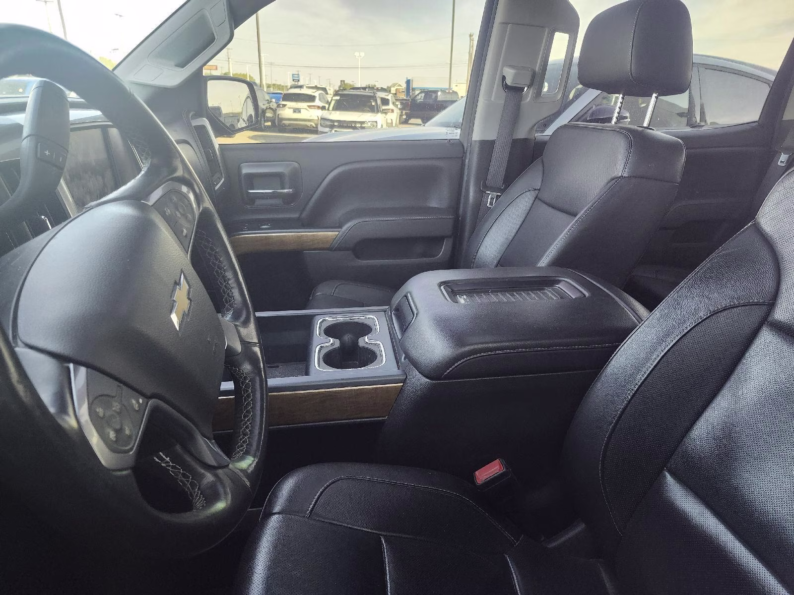 2016 Black Chevrolet Silverado 1500 LTZ 4X4 Truck