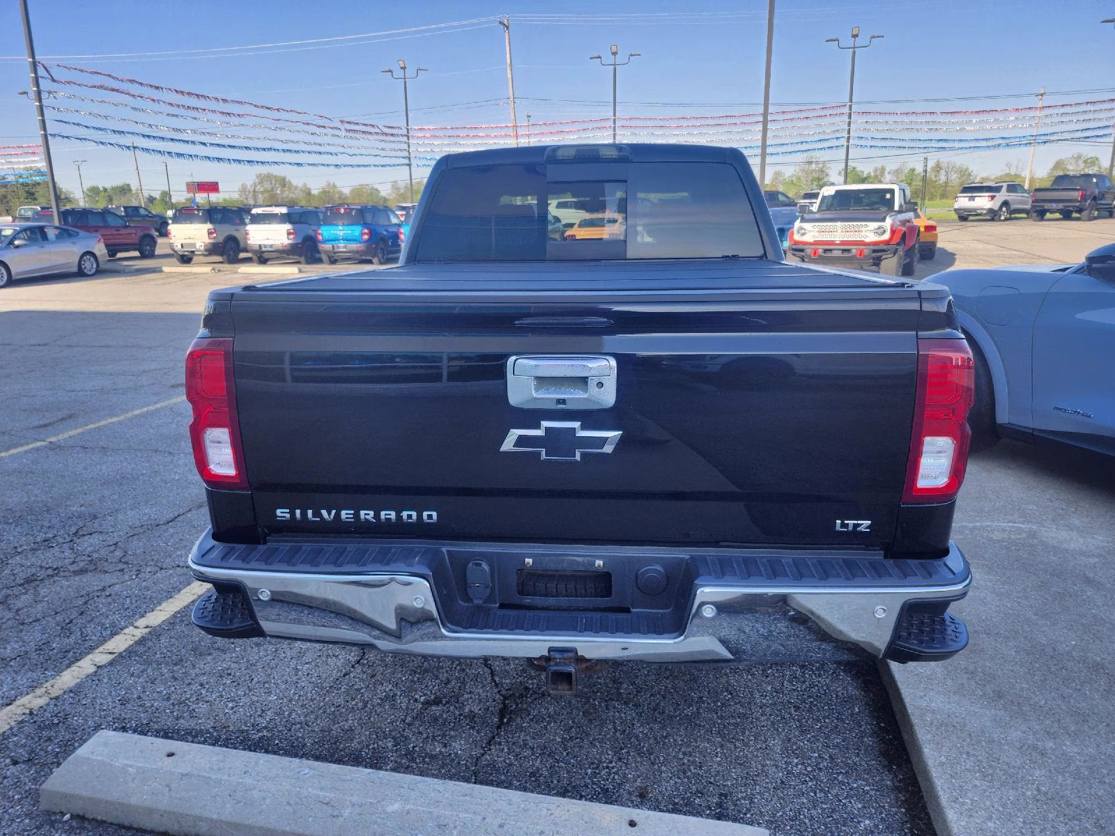 2016 Black Chevrolet Silverado 1500 LTZ 4X4 Truck