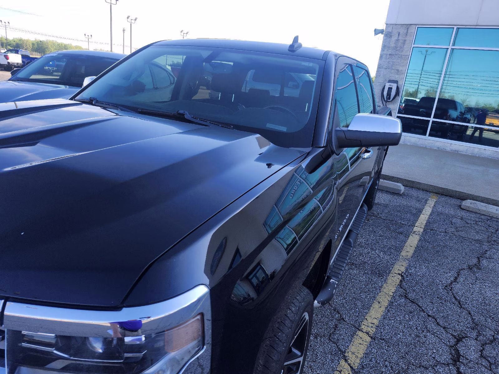 2016 Black Chevrolet Silverado 1500 LTZ 4X4 Truck