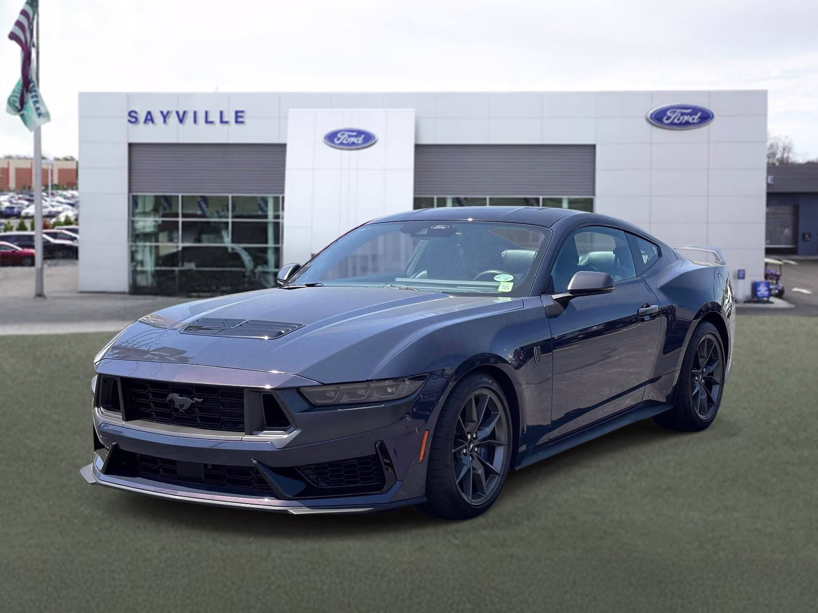 2024 Blue Ember Metallic Ford Mustang Dark Horse Fastback RWD Sedan