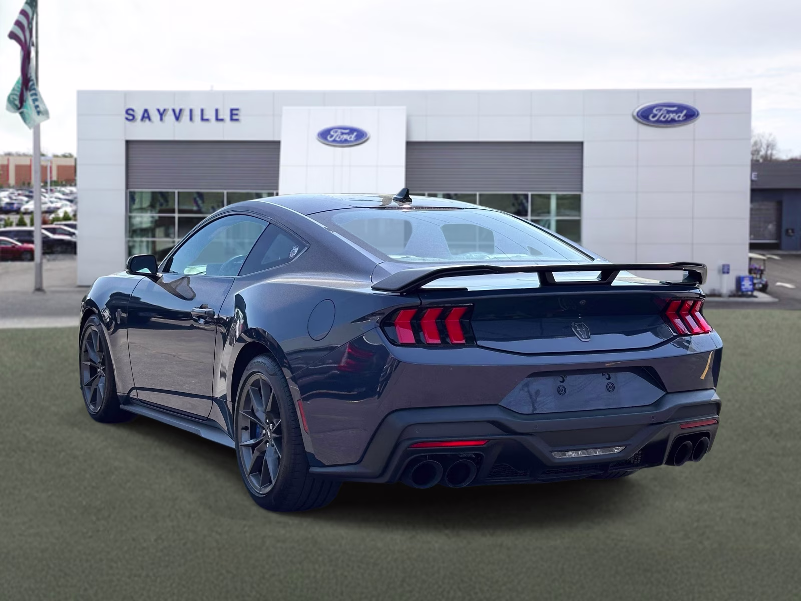 2024 Blue Ember Metallic Ford Mustang Dark Horse Fastback RWD Sedan