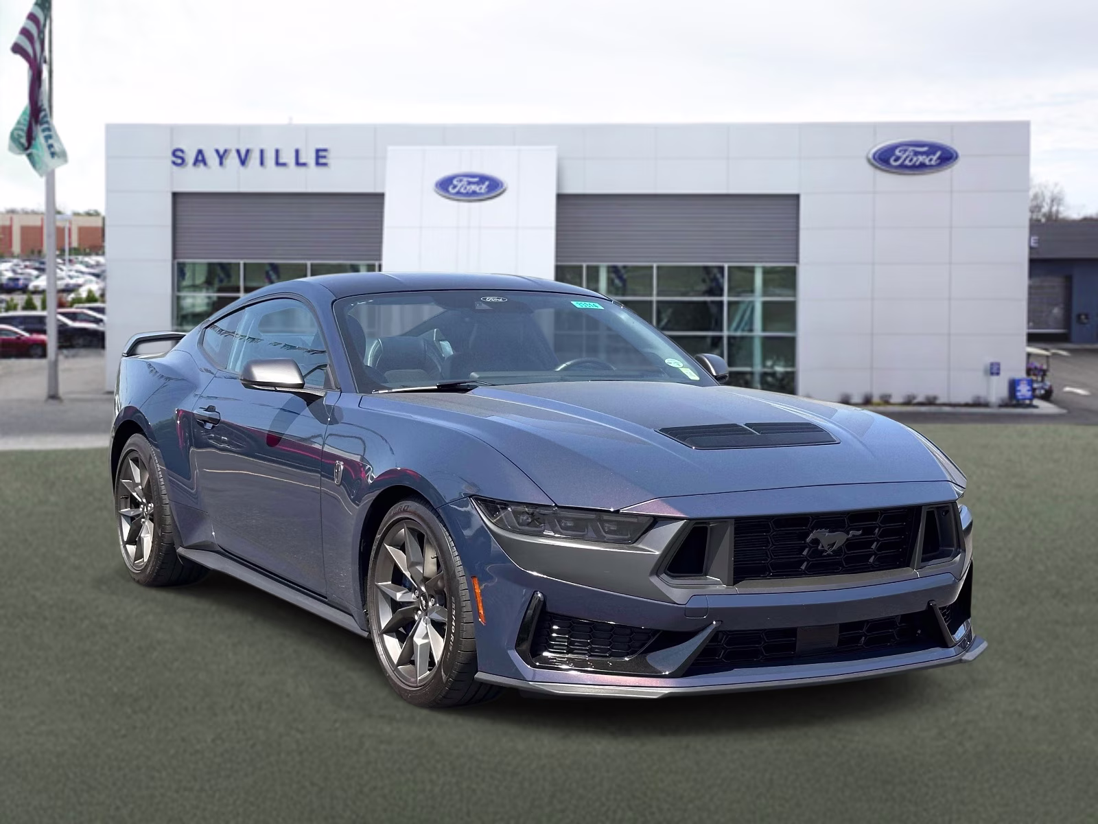 2024 Blue Ember Metallic Ford Mustang Dark Horse Fastback RWD Sedan
