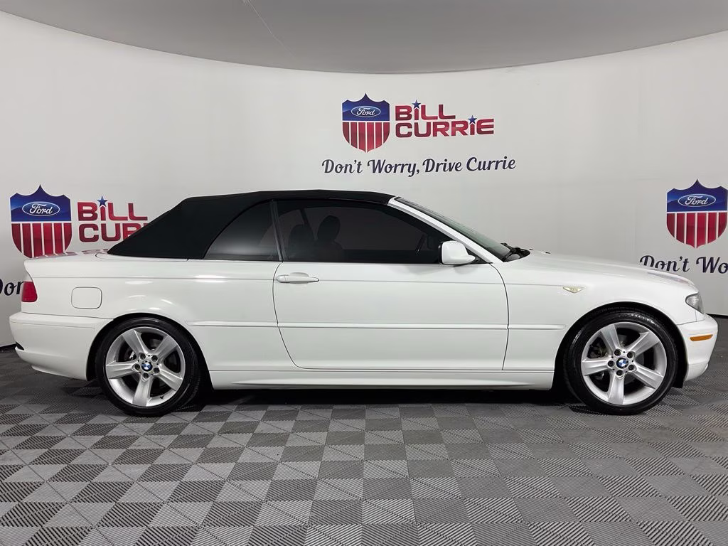 2005 White BMW 3 Series 325Ci RWD Convertible