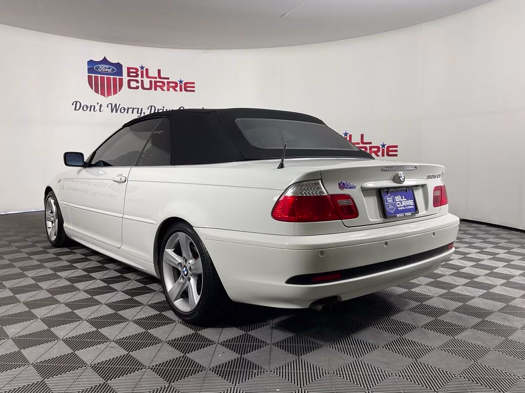 2005 White BMW 3 Series 325Ci RWD Convertible