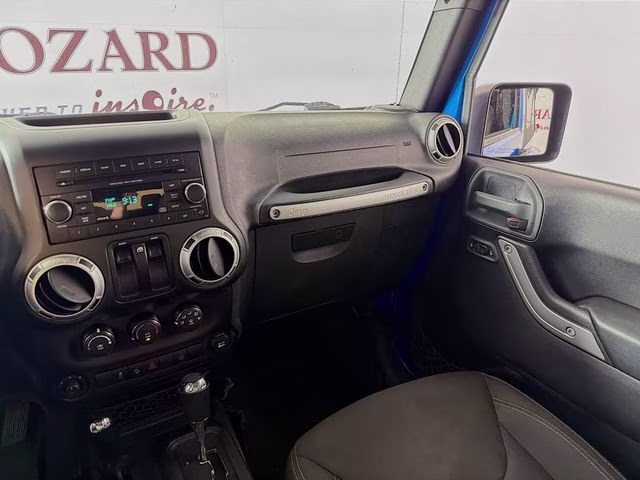 2015 Hydro Blue Pearl Coat Jeep Wrangler Sahara 4X4 SUV