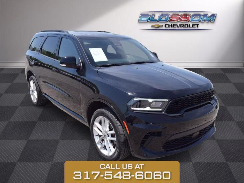 2024 Black Clearcoat Dodge Durango GT Plus AWD SUV