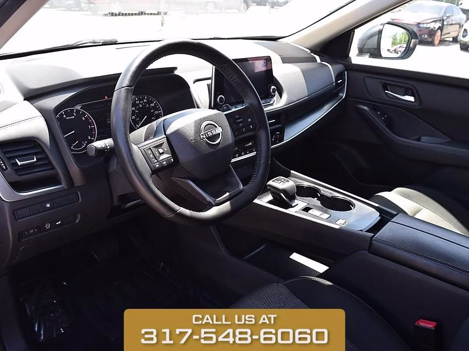 2025 Gun Metallic Nissan Rogue SV FWD SUV