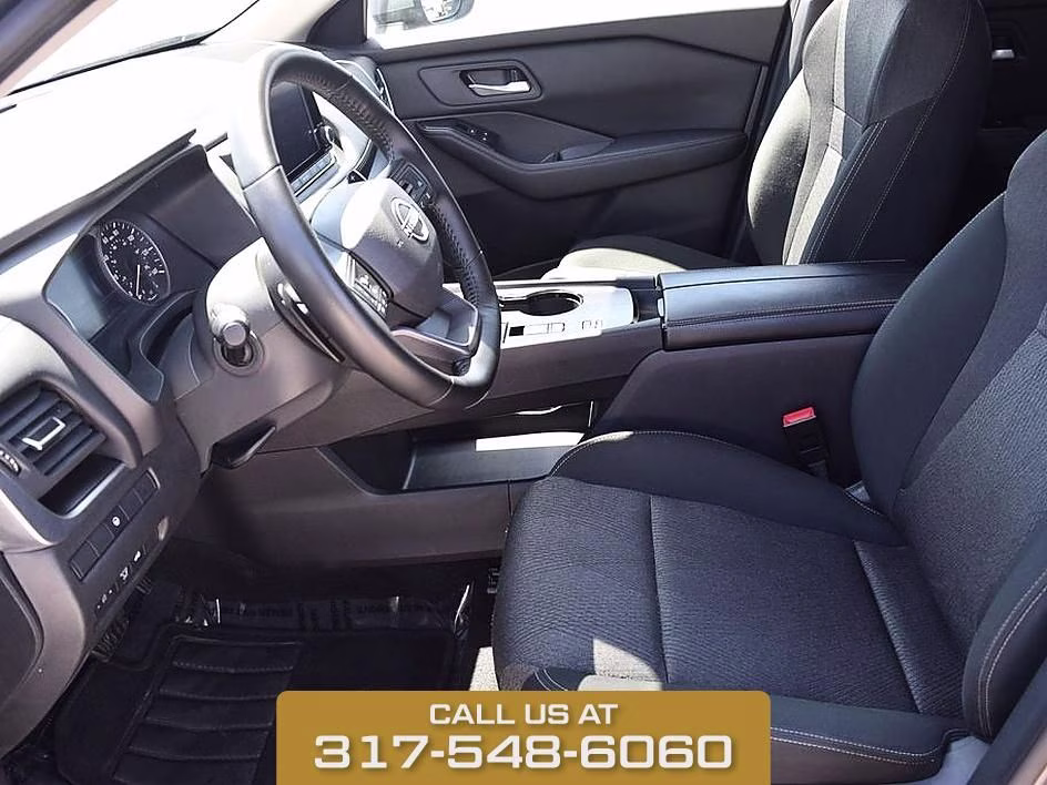2025 Gun Metallic Nissan Rogue SV FWD SUV