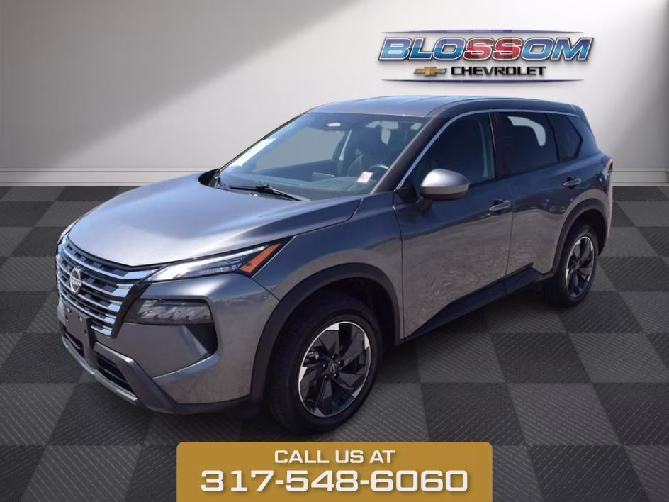 2025 Gun Metallic Nissan Rogue SV FWD SUV