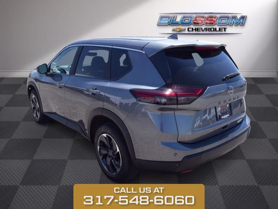 2025 Gun Metallic Nissan Rogue SV FWD SUV
