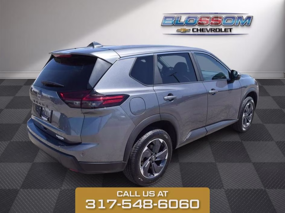 2025 Gun Metallic Nissan Rogue SV FWD SUV