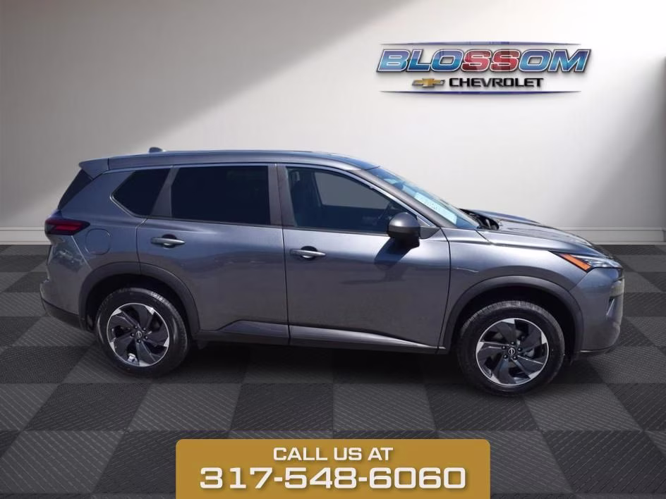2025 Gun Metallic Nissan Rogue SV FWD SUV