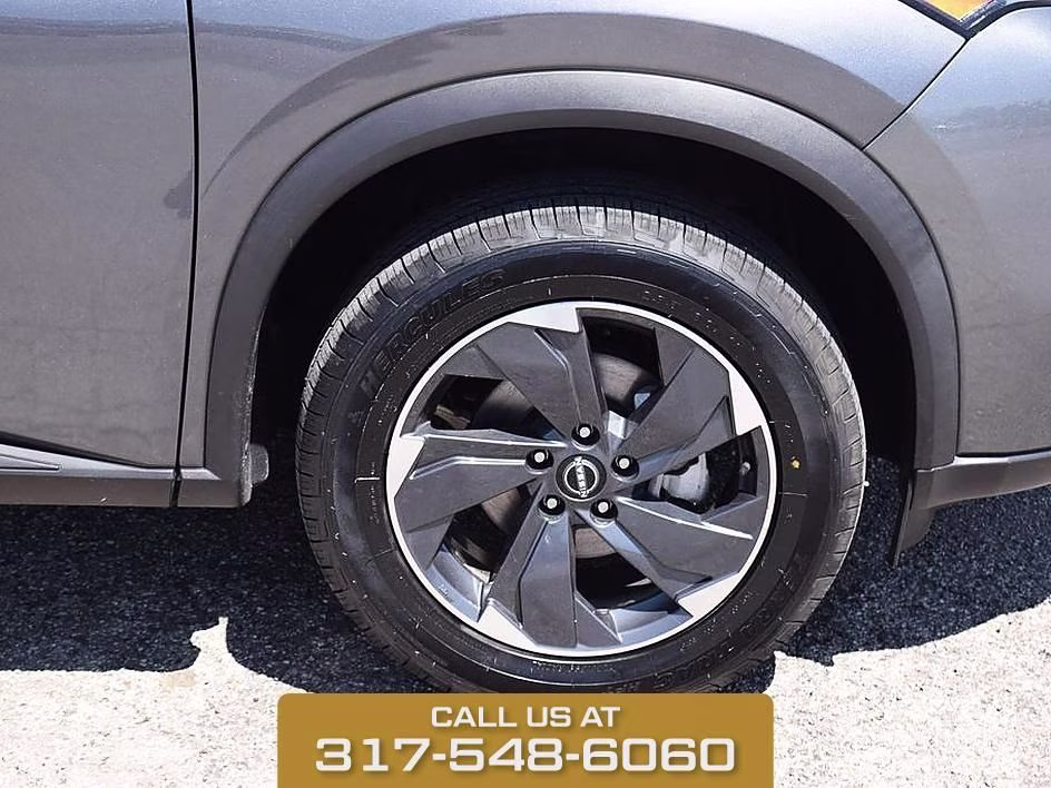 2025 Gun Metallic Nissan Rogue SV FWD SUV
