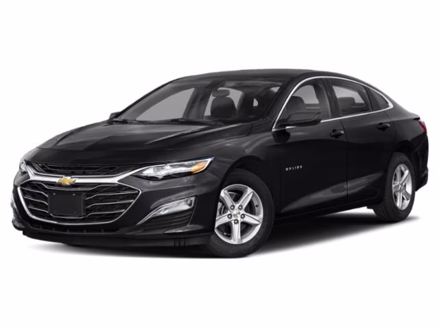 2020 Black Metallic Chevrolet Malibu LS FWD Sedan
