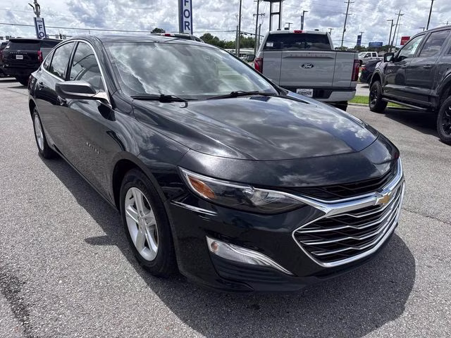 2020 Black Metallic Chevrolet Malibu LS FWD Sedan