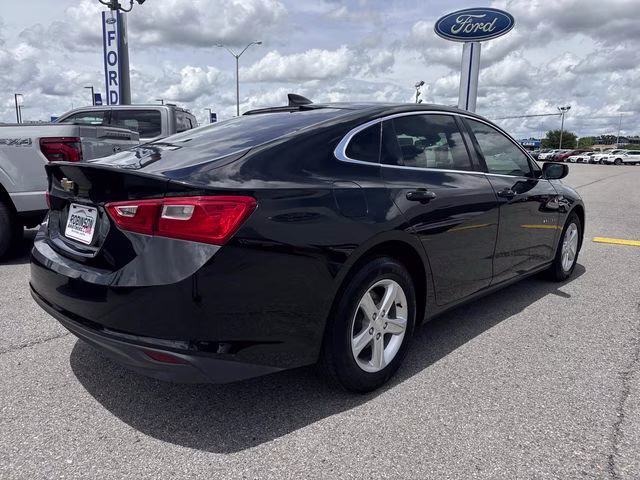 2020 Black Metallic Chevrolet Malibu LS FWD Sedan