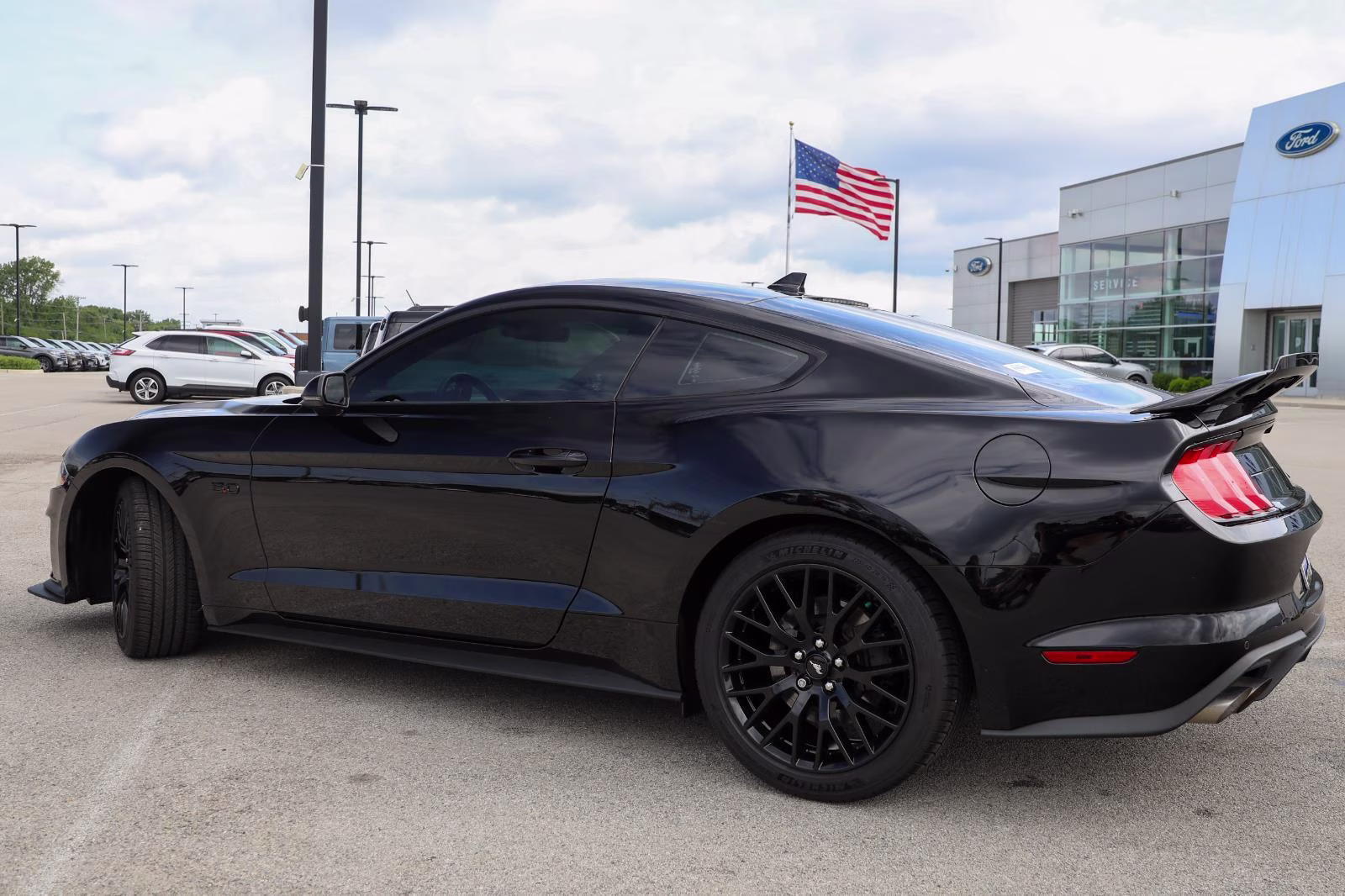2022 Shadow Black Ford Mustang GT Premium RWD Fastback